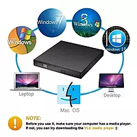 Slim Portable USB Type-C 3.0 DVD Writer