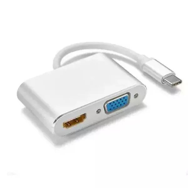 Type-C to HDMI + VGA Adapter