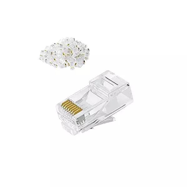 Cat7 RJ45 Plug (100-Pack)