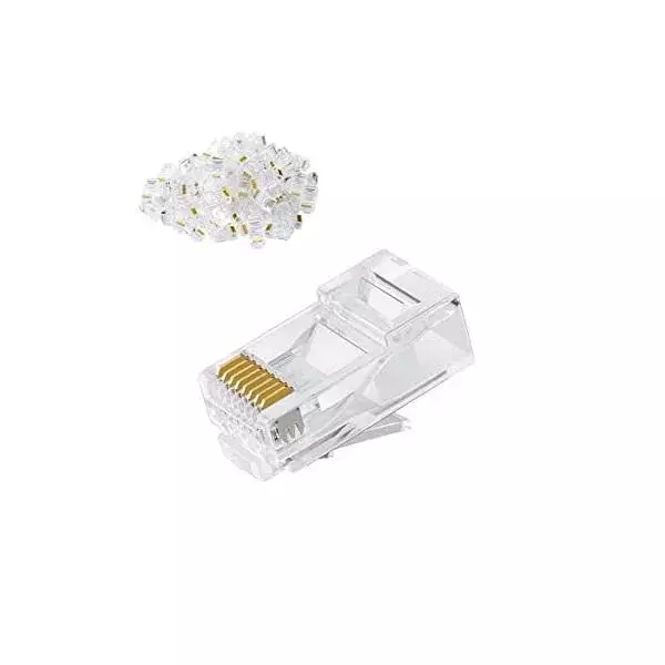 Cat7 RJ45 Plug (100-Pack)