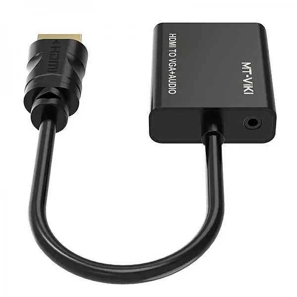 Mt-Viki HDMI to VGA Converter with Audio