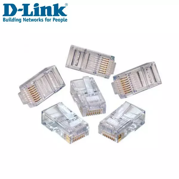 D-Link RJ45 Metal Connector (100-Pack)