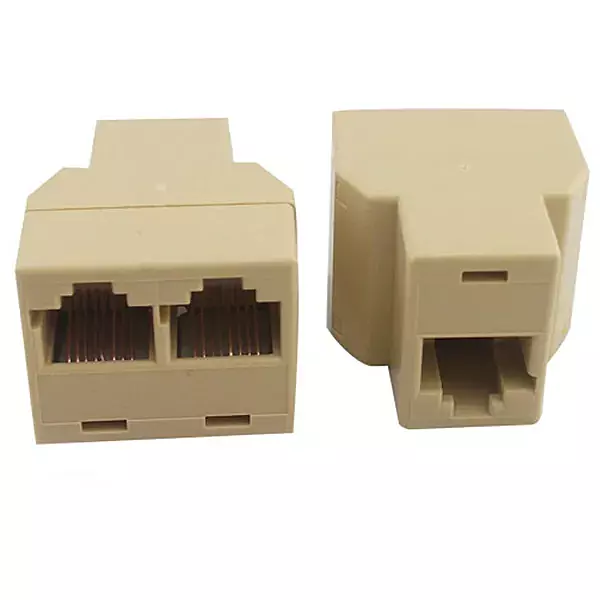 Rj-45 Lan Jointer 1X2 (Pack Of 100Unit)