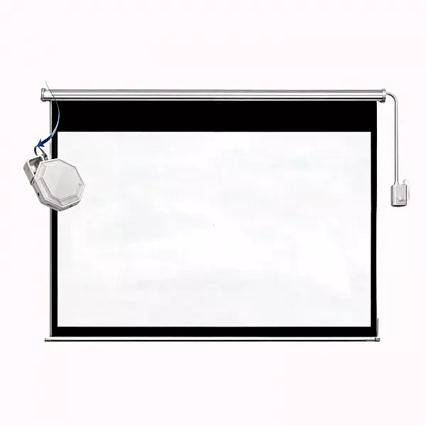 DotNet Motorized Projection Screen 9x12 ft.