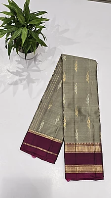 Pure Kuttu Handloom Silk (id 15000)