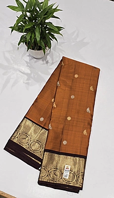 Pure Kuttu Handloom Silk (id 15003)