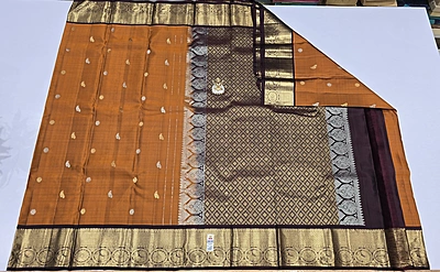 Pure Kuttu Handloom Silk (id 15003)