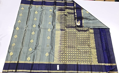 Pure Kuttu Handloom Silk (id 15005)