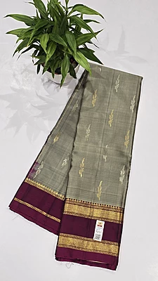 Pure Kuttu Handloom Silk (id 15006)