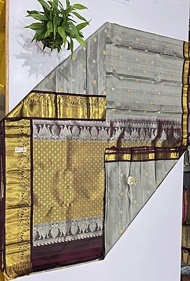 Pure Kuttu Handloom Silk (id 15008)