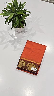 Crape Silk Contrast Saree (id 16010)