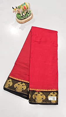 Crape Silk Contrast Saree (id 16011)