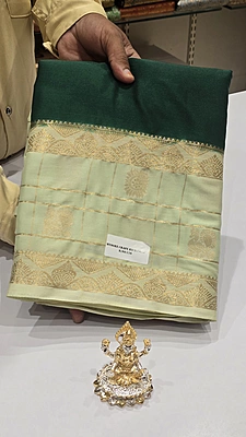 Premium Mona Crape Silk Saree (id 17000)