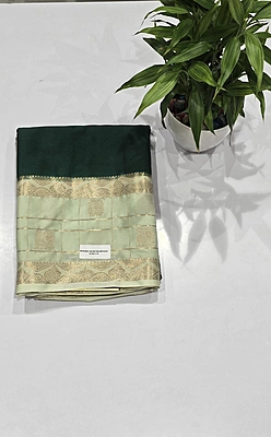 Premium Mona Crape Silk Saree (id 17000)