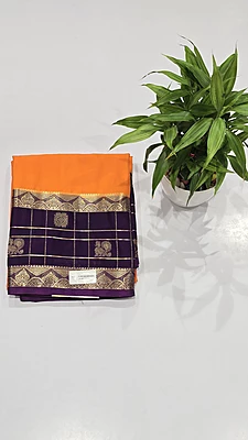 Premium Mona Crape Silk Saree (id 17002)