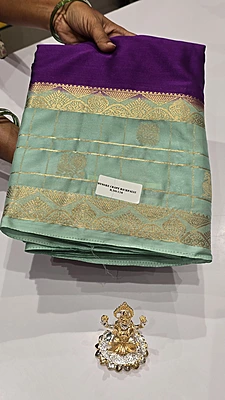 Premium Mona Crape Silk Saree (id 17004)