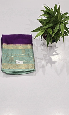 Premium Mona Crape Silk Saree (id 17004)