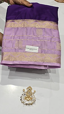 Premium Mona Crape Silk Saree (id 17005)