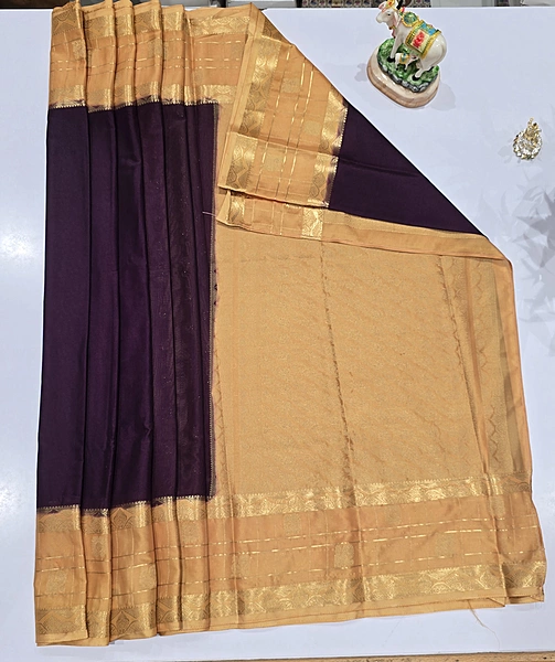 Premium Mona Crape Silk Saree (id 17006)