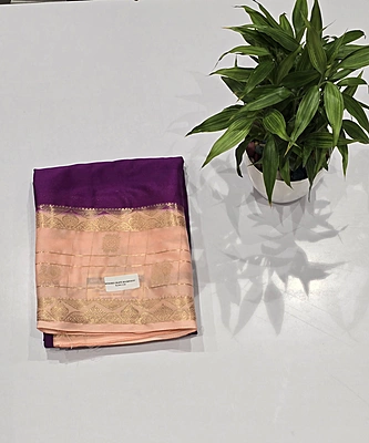 Premium Mona Crape Silk Saree (id 17007)