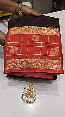 Premium Mona Crape Silk Saree (id 17008)