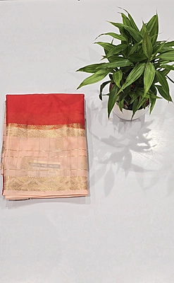 Premium Mona Crape Silk Saree (id 17009)
