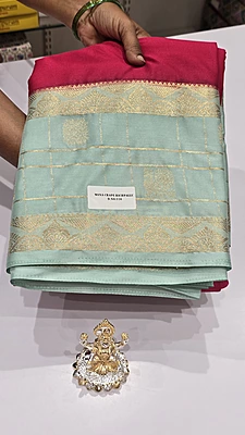 Premium Mona Crape Silk Saree (id 17010)