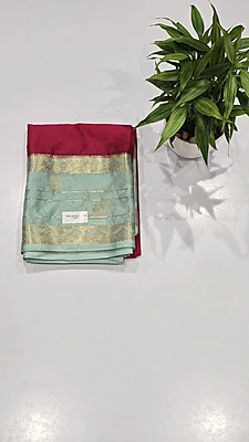 Premium Mona Crape Silk Saree (id 17010)