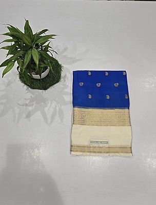 Premium Mona Crape Silk Saree (id 17033)