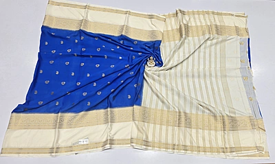 Premium Mona Crape Silk Saree (id 17033)