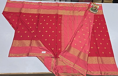 Premium Mona Crape Silk Saree (id 17032)
