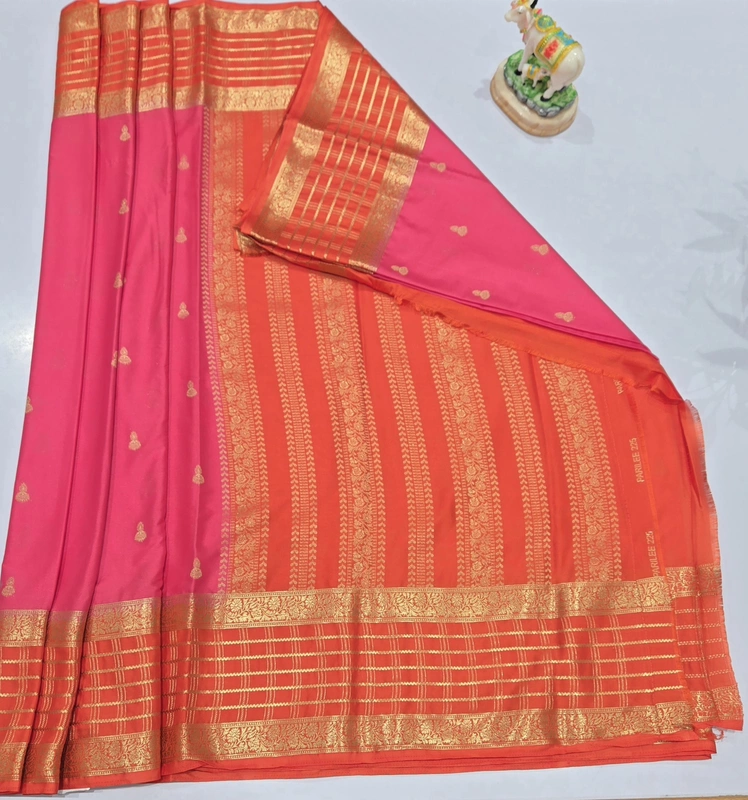 Premium Mona Crape Silk Saree (id 17015)