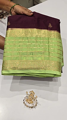 Premium Mona Crape Silk Saree (id 17016)