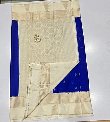 Premium Mona Crape Silk Saree (id 17030)