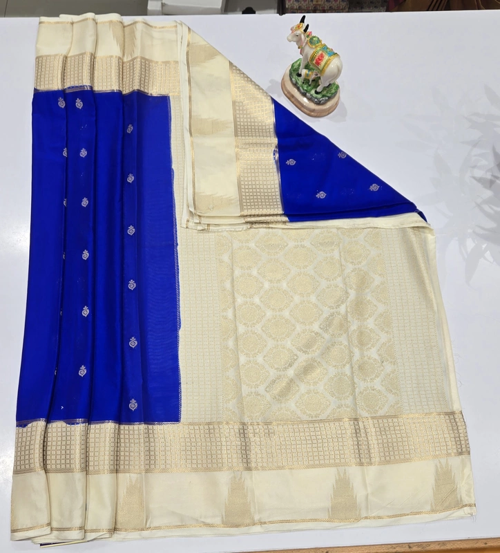 Premium Mona Crape Silk Saree (id 17030)