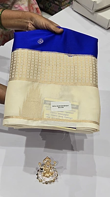 Premium Mona Crape Silk Saree (id 17030)