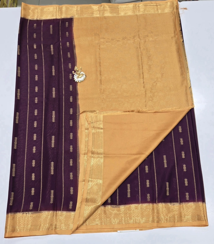 Premium Mona Crape Silk Saree (id 17025)