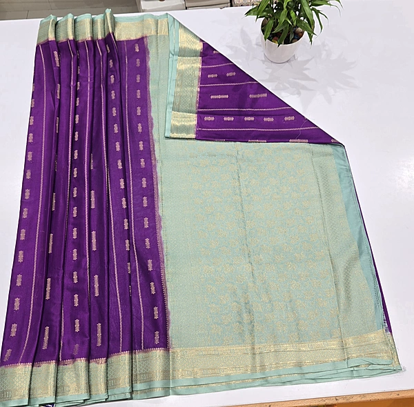 Premium Mona Crape Silk Saree (id 17028)