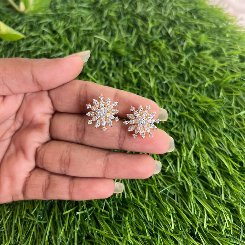 Trend look stone stud