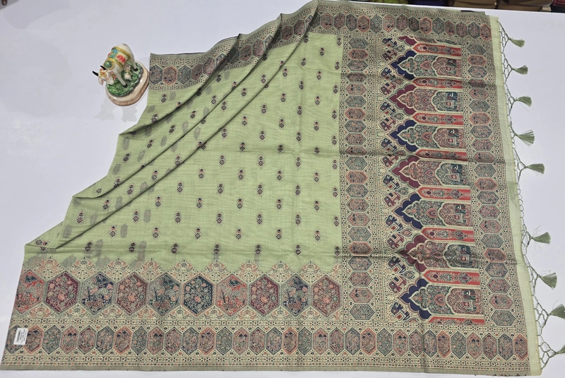 Phythani Cotton Saree (id 22006)
