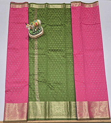 Meena Fancy Butta Saree (id 21002)