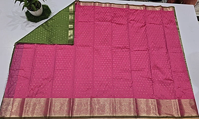 Meena Fancy Butta Saree (id 21002)