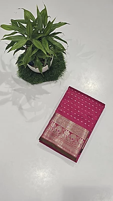 Meena Fancy Butta Saree (id 21004)