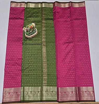 Meena Fancy Butta Saree (id 21004)