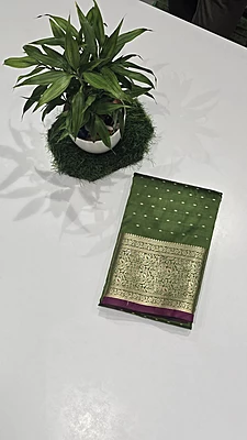 Meena Fancy Butta Saree (id 21006)