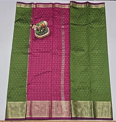 Meena Fancy Butta Saree (id 21006)