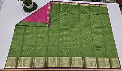 Meena Fancy Butta Saree (id 21006)
