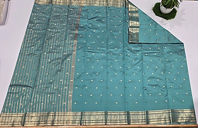 Meena Fancy Butta Saree (id 21009)
