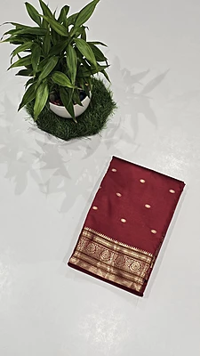 Meena Fancy Butta Saree (id 21012)