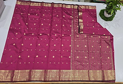 Meena Fancy Butta Saree (id 21013)